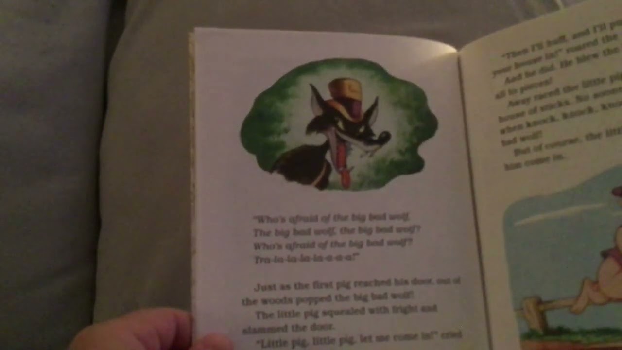 A Little Golden Book: Walt Disney’s Three Little Pigs