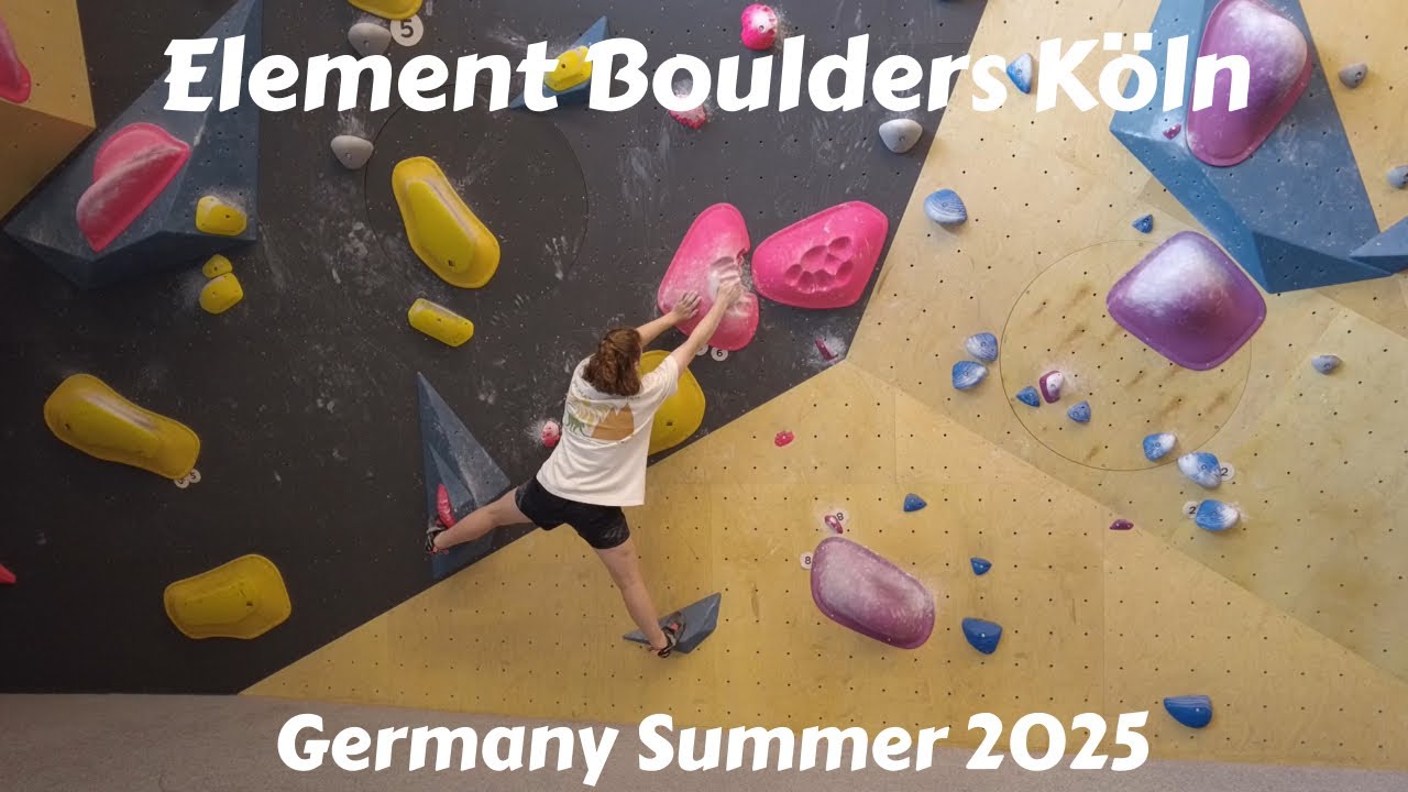 Bouldering in West-Germany: Element Boulders Köln #158