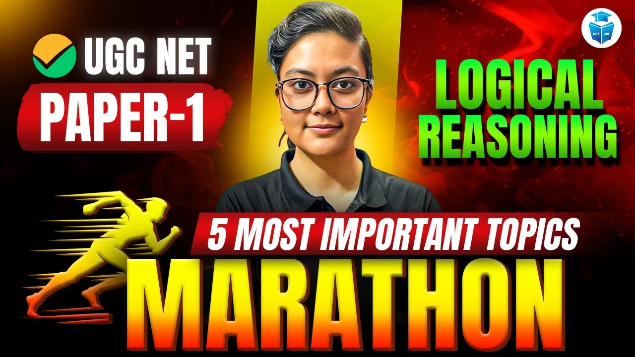 UGC NET Paper 1 Marathon Class | UGC NET Logical Reasoning Most Important Topics | Aditi Mam
