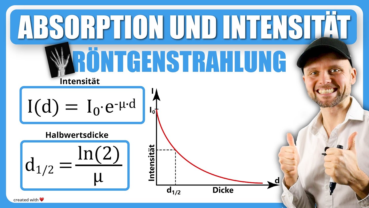 Absorption und Intensität von Röntgenstrahlung (+ Übungsaufgabe!)