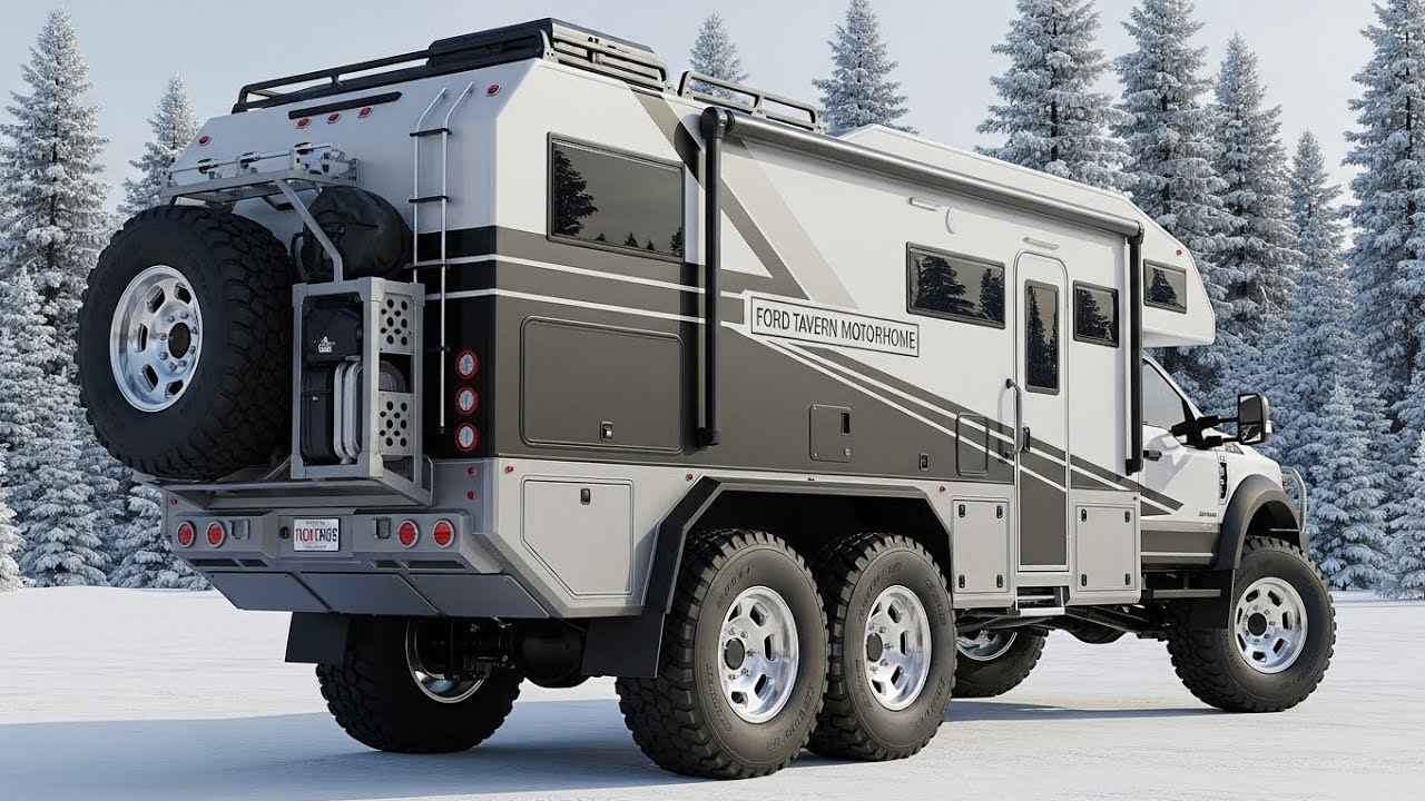 Автодом FORD Tavern 2026 года выпуска – это роскошный дом на колесах, вы не поверите, что внутри!
