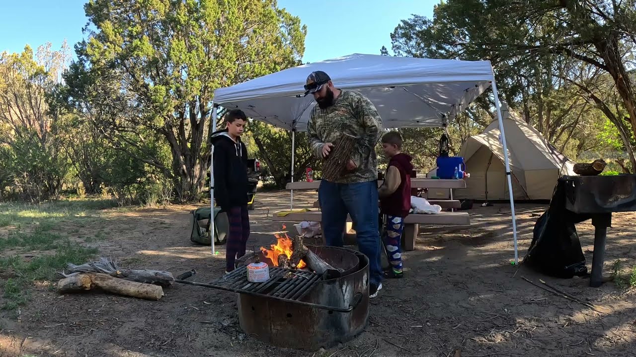 Dos dias Acampando en Mills Canyon NM