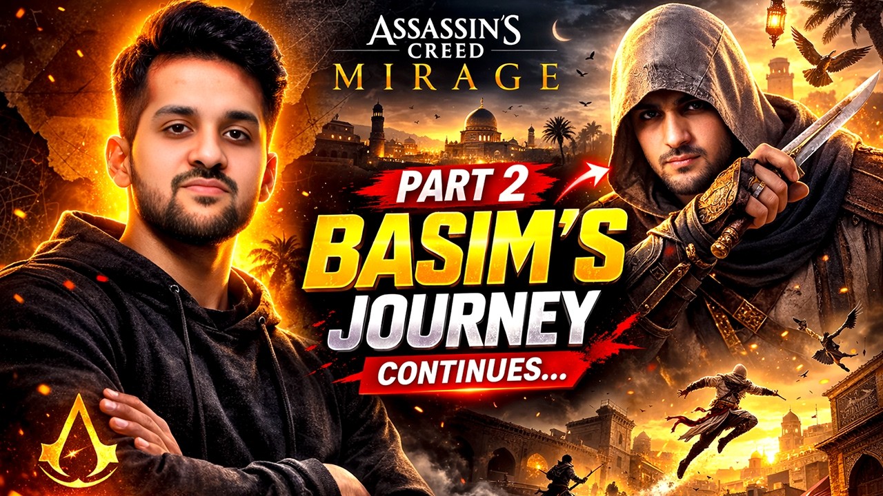 Assassin's Creed Mirage Gameplay Part 2 | Basim Story Continues 🔥 LIVE