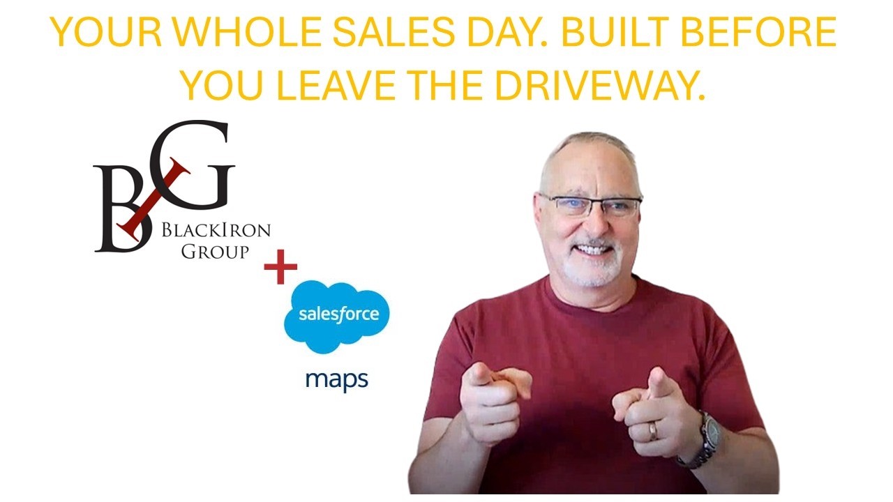 Salesforce Maps Route Optimization &mdash; Your Whole Sales Day Built Before You Leave the Driveway | Ep 5