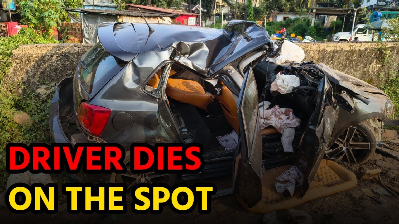 Tourist Dies after Speeding Car Rams Truck in Siolim||GOA365 TV