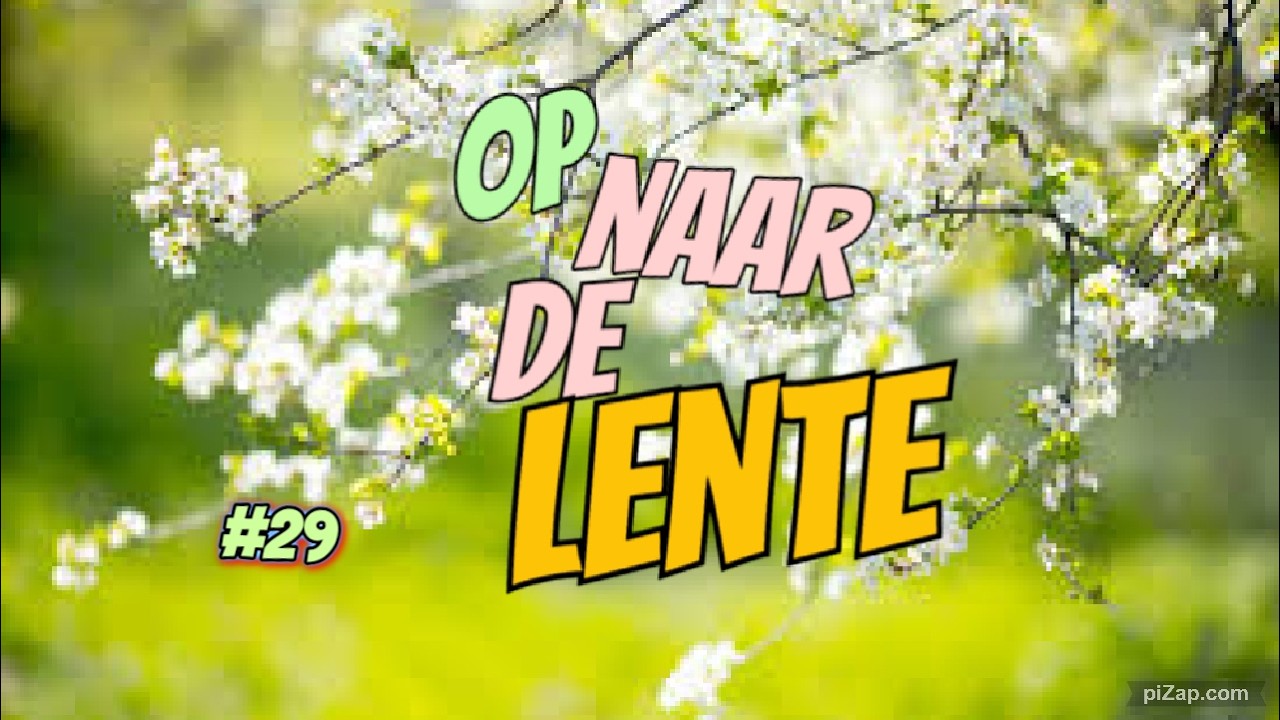 Op naar de Lente #29/30 - Iets minder warm komende week