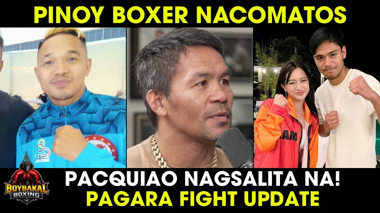 Pinoy Boxer NACOMATOS | Pacquiao Supportado Si Emman At Jilian | Pagara Bakbakan Sa Australia