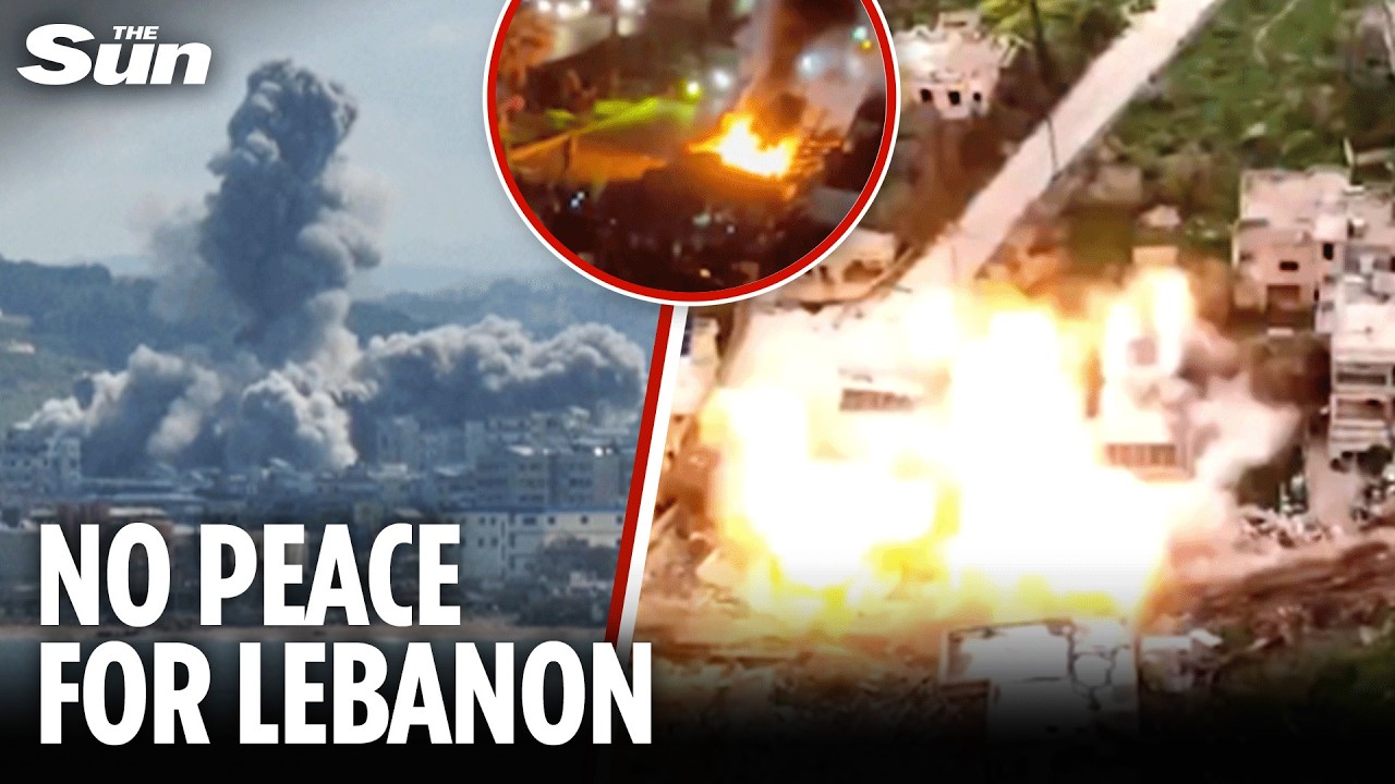 Lebanon burns in biggest Israeli blitz since war began as Trump-Iran ceasefire snubs Beirut