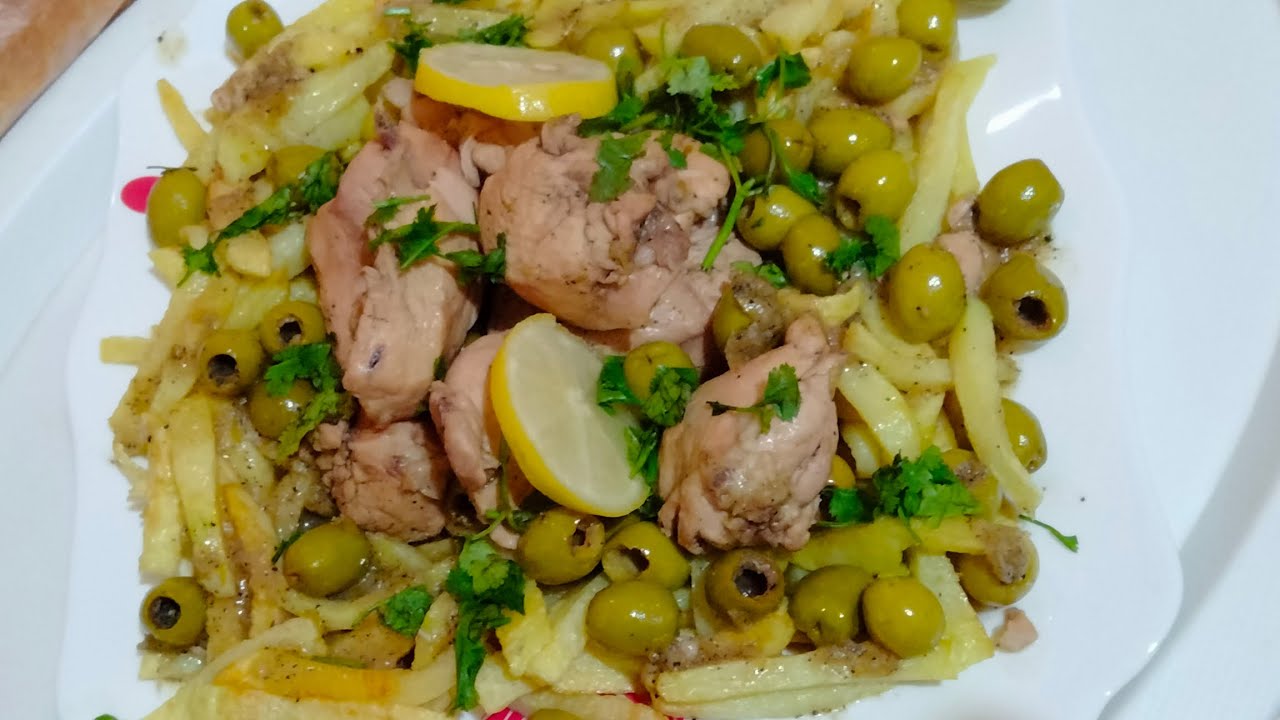 مرقة زيتون على طريقتي روووعة 😋@lesdouceursdesouhila3573 @Sabah._.kitchen @HikamSaliy