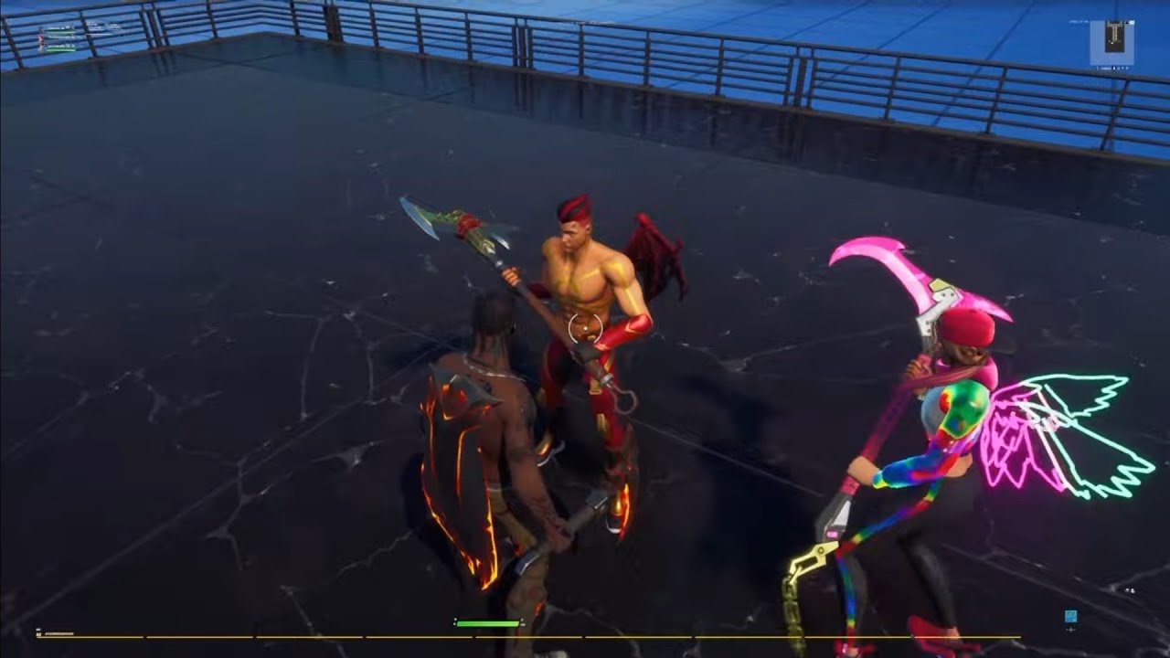 Aquí no hay quien viva Fortnite 390 BATALLA DE OUTFITS! Con JavimaxGamer y SergioGamer