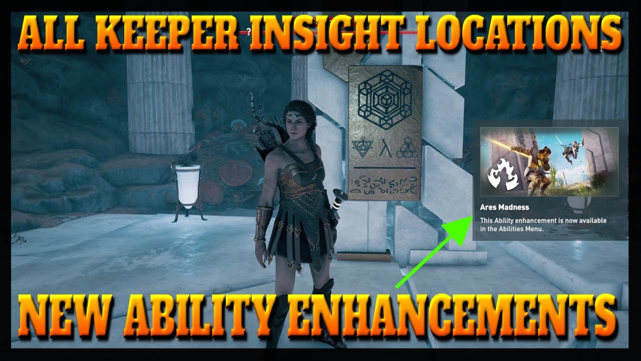 Assassin's Creed Odyssey: Fate of Atlantis - All Keepers Insights Locations - Gathering Strength