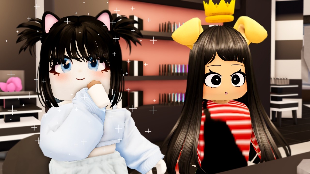 TRUCCO Mia FIGLIA  per la PRIMA VOLTA e SCOPRO IL SUO SEGRETO su Roblox Berry Avenue!