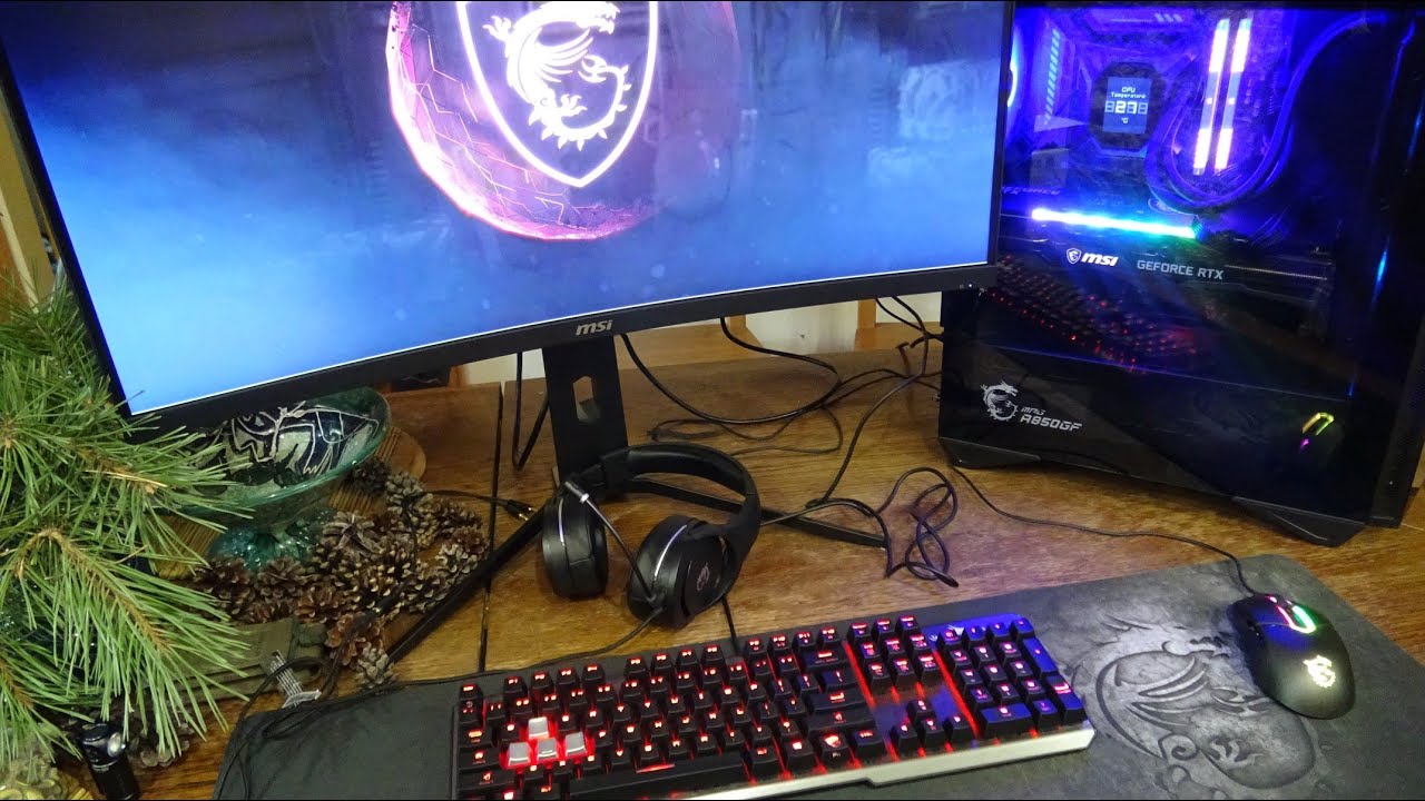 Nowy Komputer od MSI, Unboxing i Pierwsza Gra na Żywo -KO