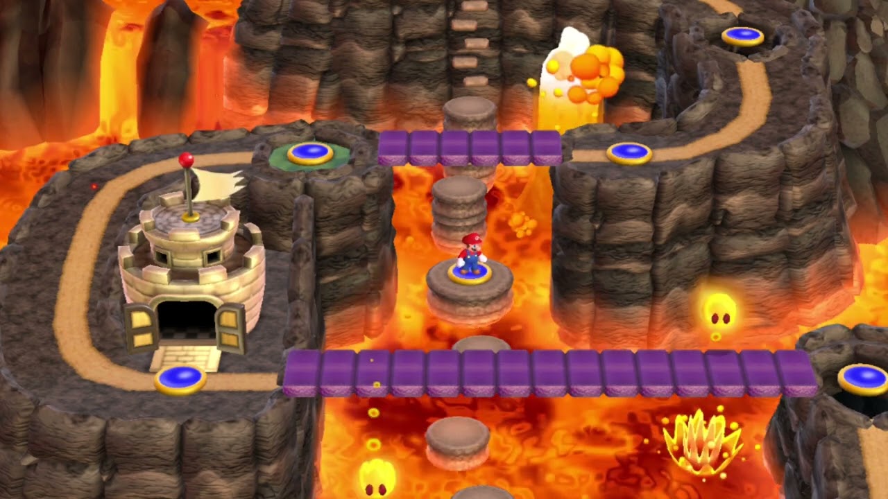 World 8 Map - New Super Mario Bros Wii (Extended 15 Minutes)