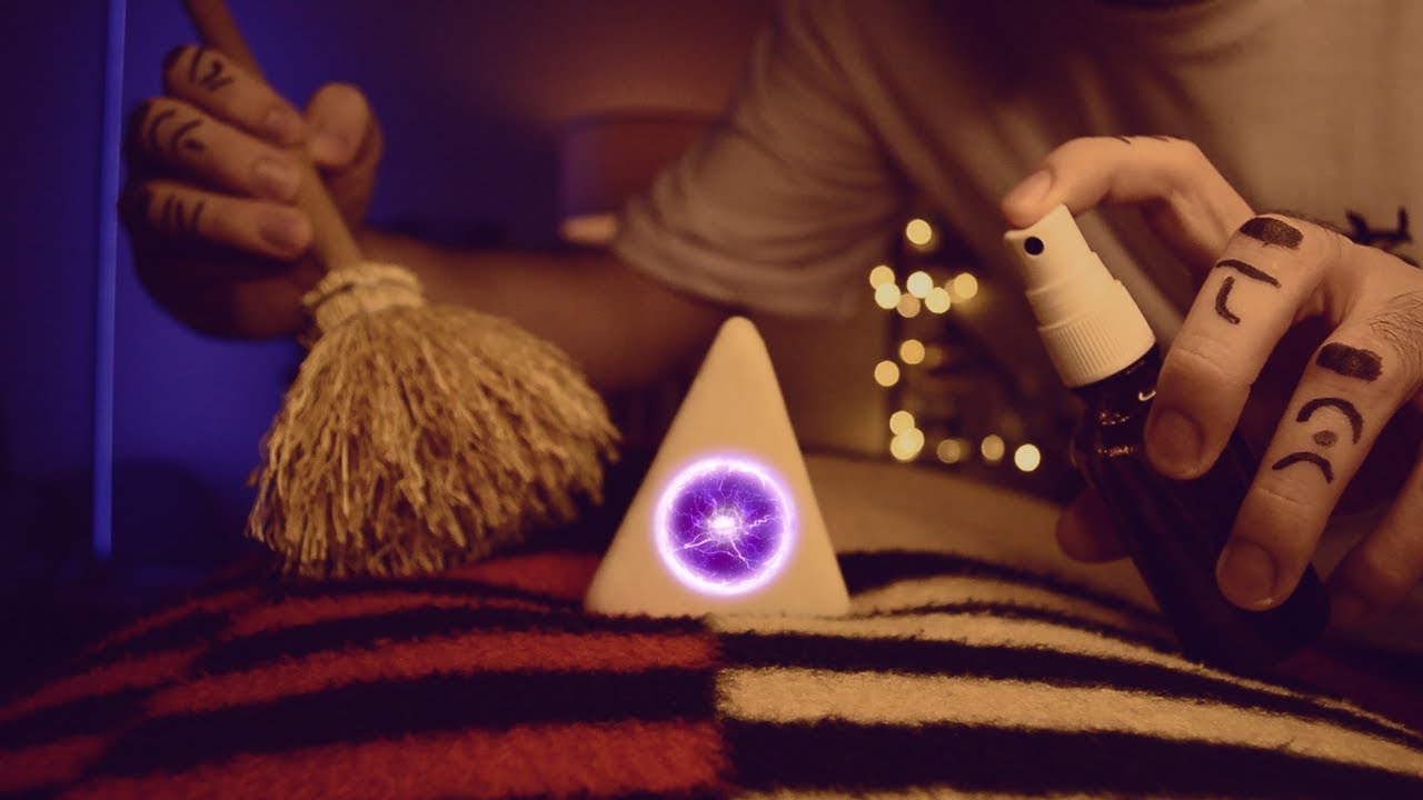 ASMR Рейки, Балансировка чакры Третьего глаза, очищение от плохой энергии ACMP