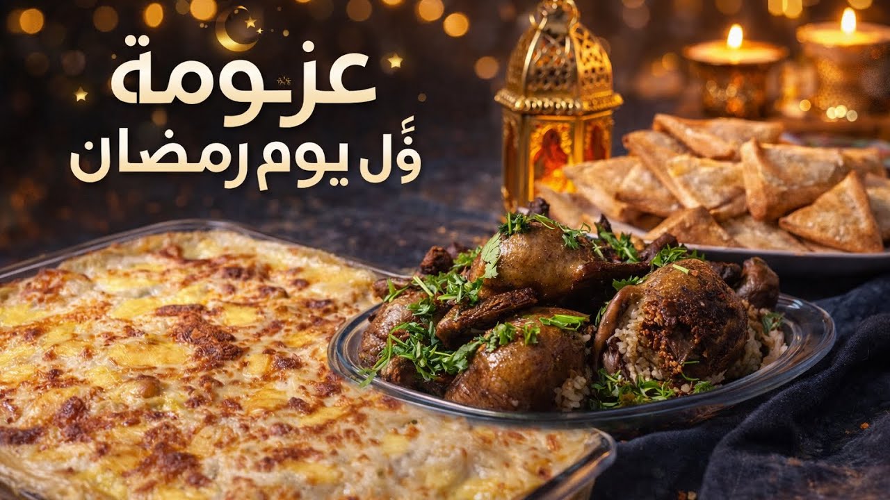عزومه رمضان في السعودية 🥰كل عام وانتم بالف خير 