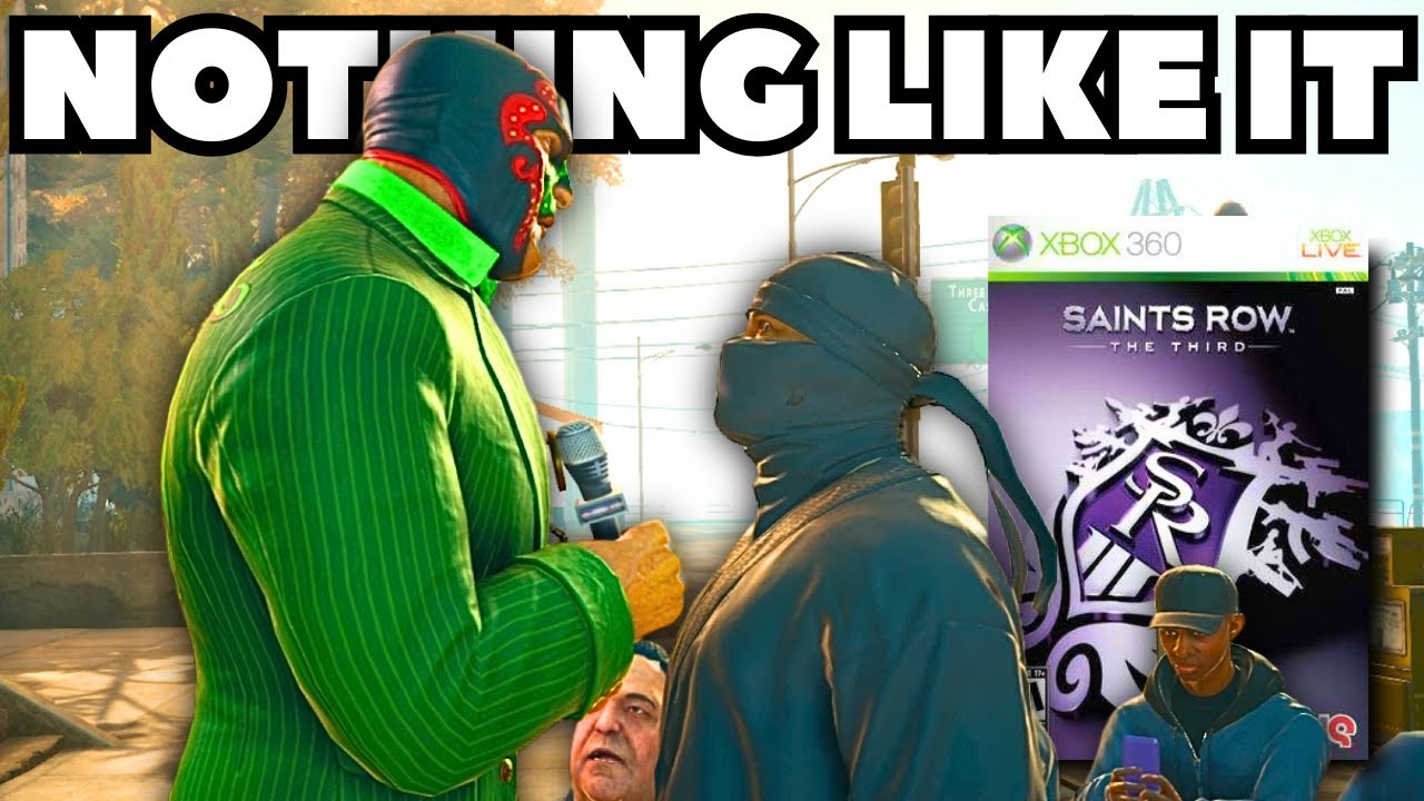 Saints Row the Third is WAY better than you remember