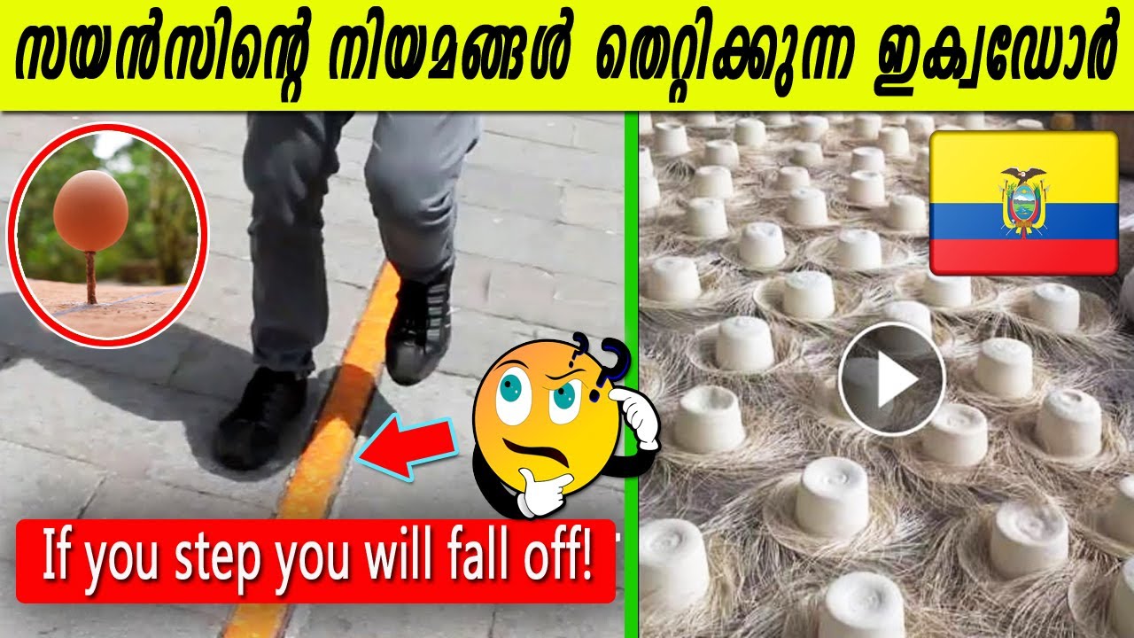 എല്ലാത്തിനും കാരണം ഈ വരയാണ്😲 ചന്ദ്രനോട് ഏറ്റവും അടുത്തുള്ള രാജ്യം|ഭൂമിയിലെ സീറോ ഗ്രാവിറ്റി|Ecuador