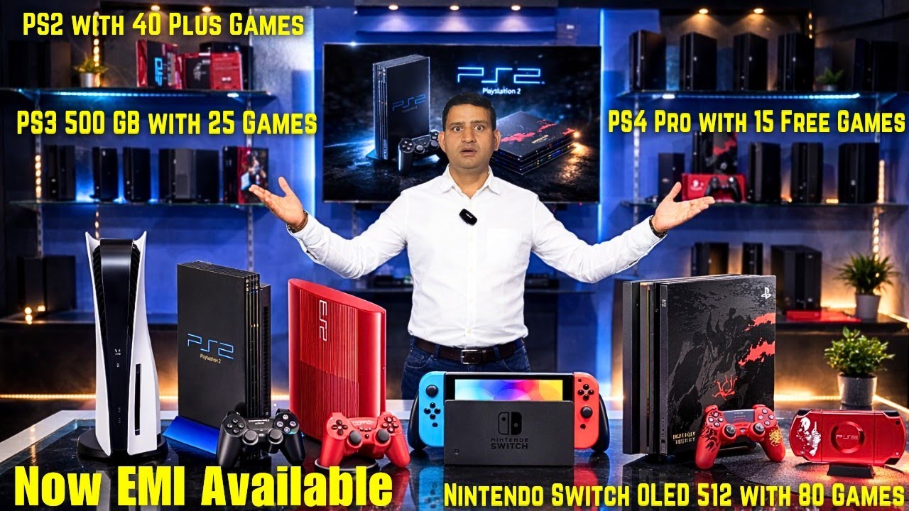 Second hand PS4 Games Loaded I Cheapest Price Gaming Console Playstation 4 PS3 PS2 PSP Nintendo Swit