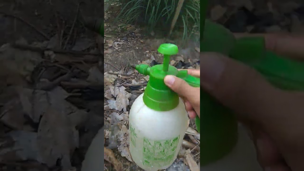 reparasi berhasil tinggal kita gunakan | hasil memperbaiki sprayer atau semprotan tanaman 2L