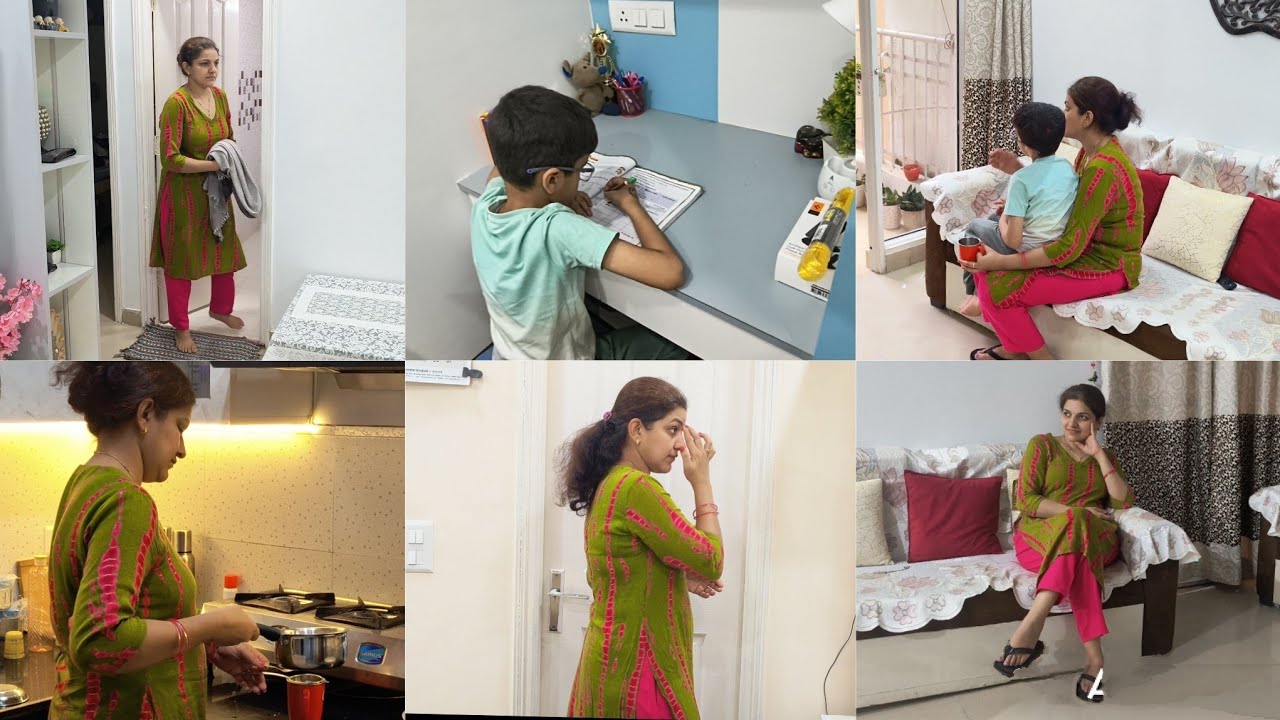 Indian mom realistic routine#indianmom #hindivlog #dailyvlog #housewifelife #mom #afternoonroutine
