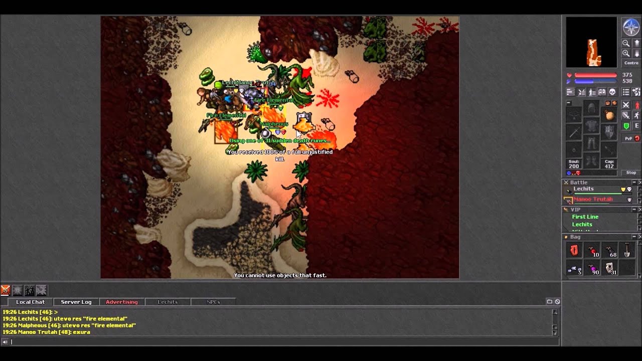 Pythera - The Elder Druid PK Team