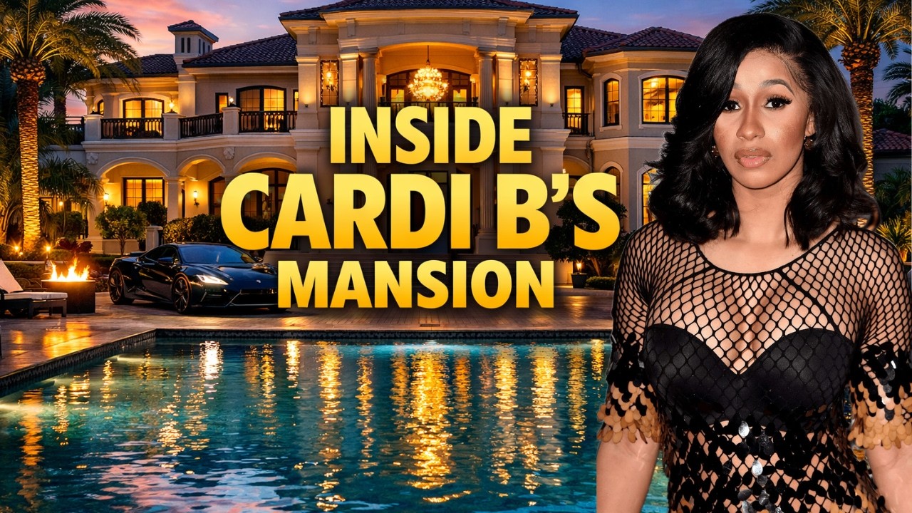 🏰 Insane Mansion Reveal Cardi B Luxury Home Real Estate Tour