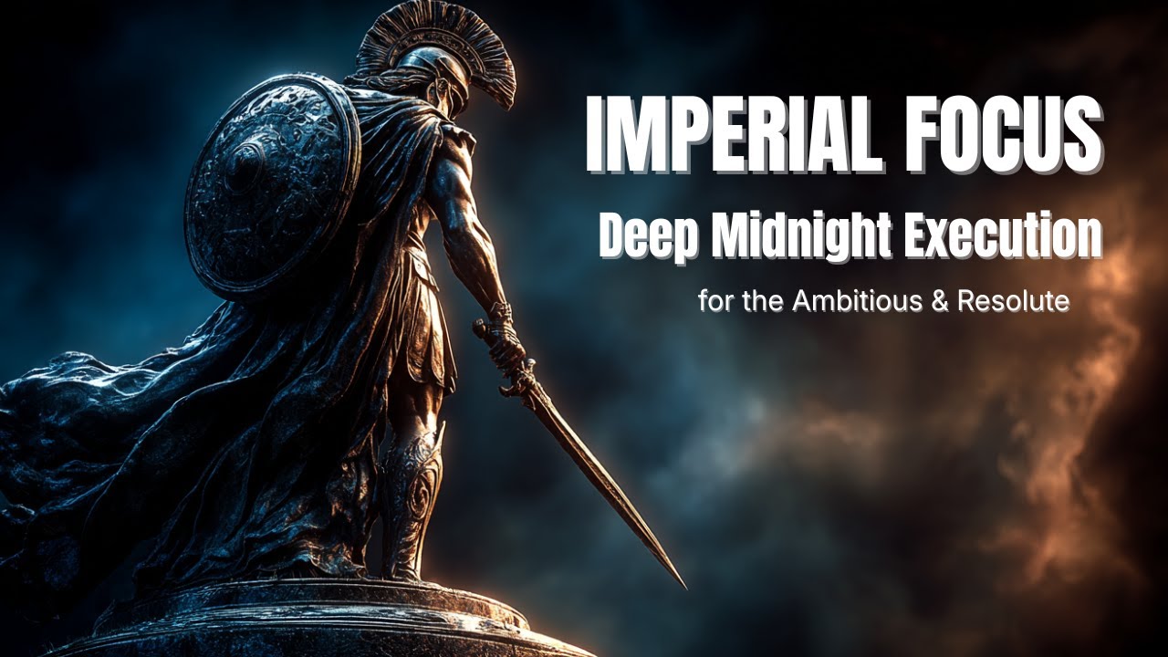 IMPERIAL FOCUS | Deep Midnight Execution | Ambitious & Resolute #ambitiousmindset #resolute