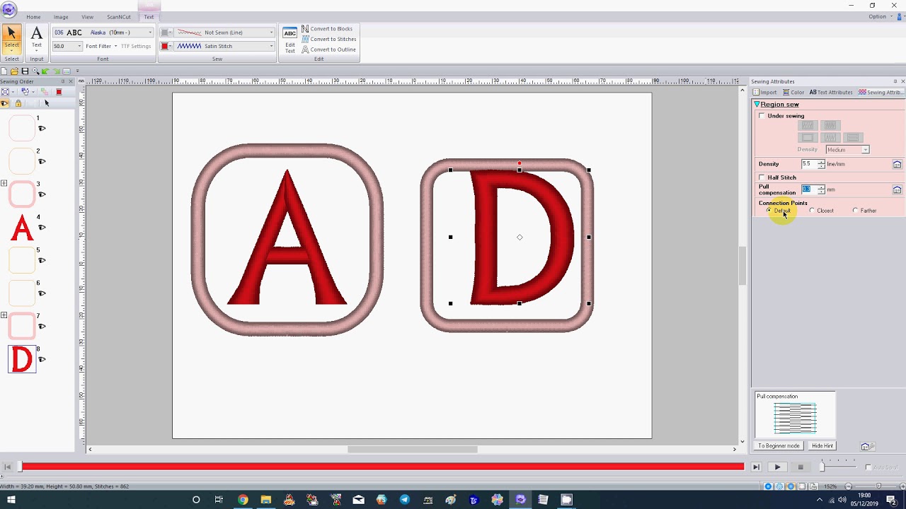 PE Design 10. Come fare una patch per un portachiavi