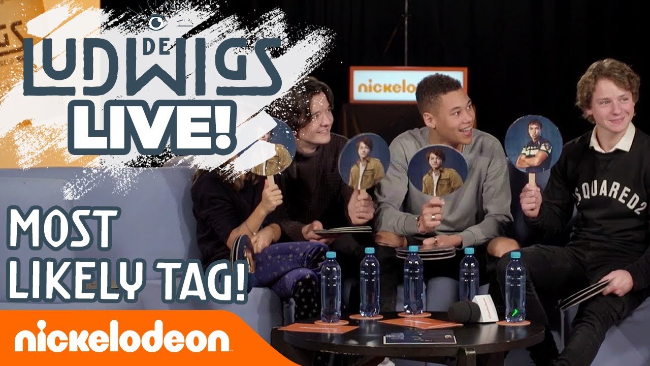 De Ludwigs cast speelt de Most Likely Tag! | De Ludwigs Live | Nickelodeon Nederlands