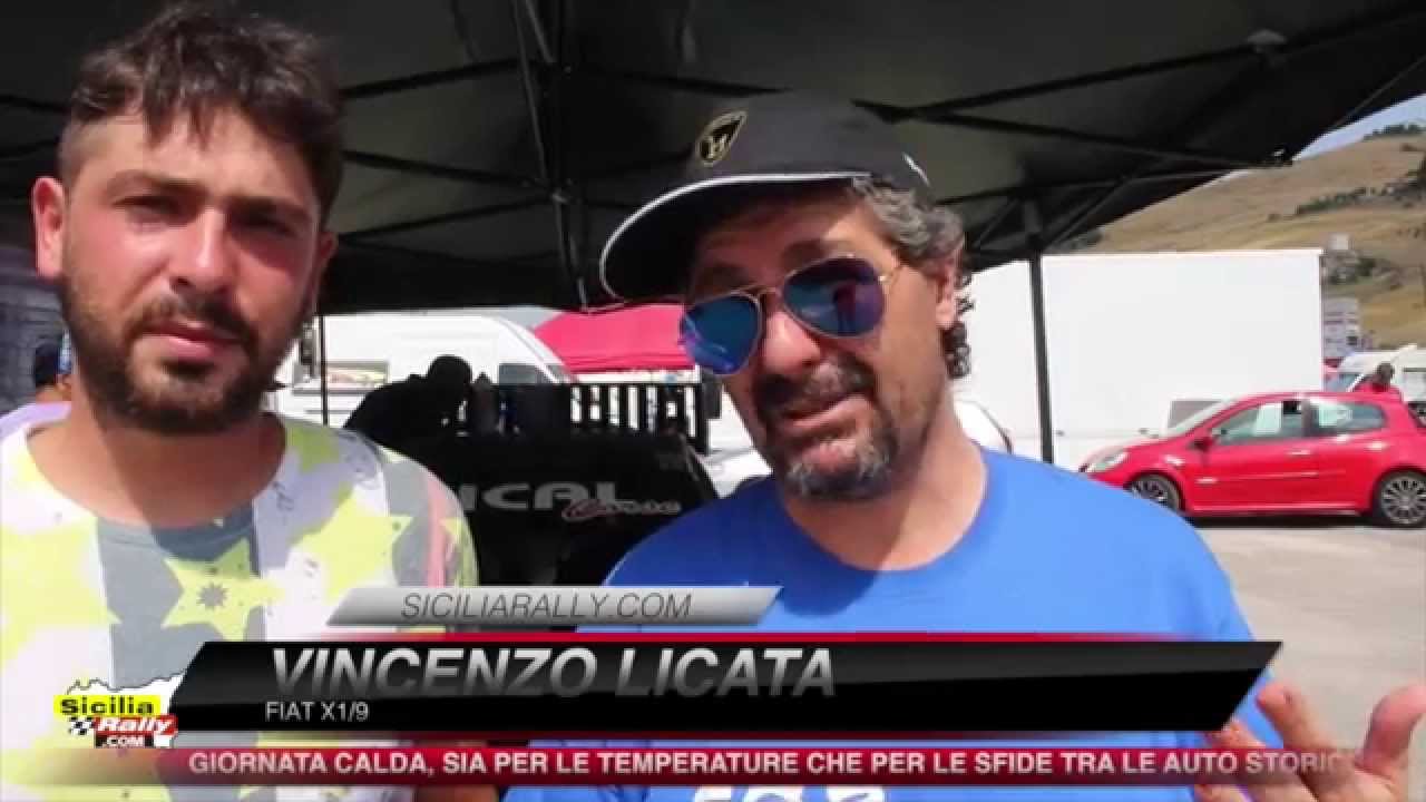V.Licata - L.Minnela al 1° Rally Terre del Platani