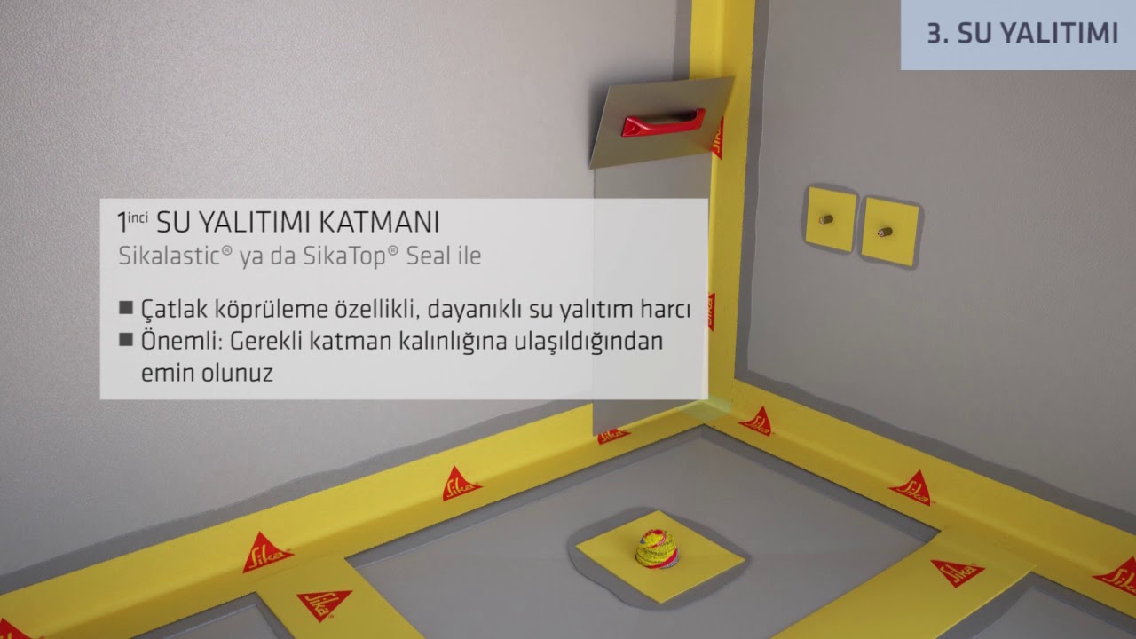 Sika Islak Hacim Sistemleri