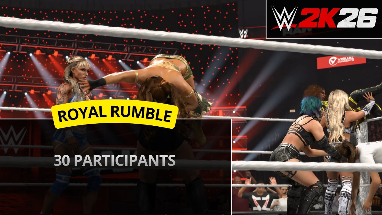 WWE 2K26 – 30-Man Royal Rumble Match (#4)
