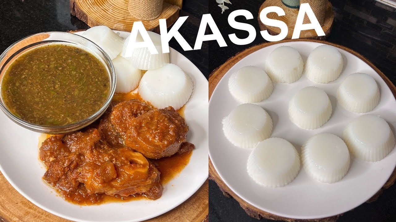 Очень простой рецепт акасса/акпана.