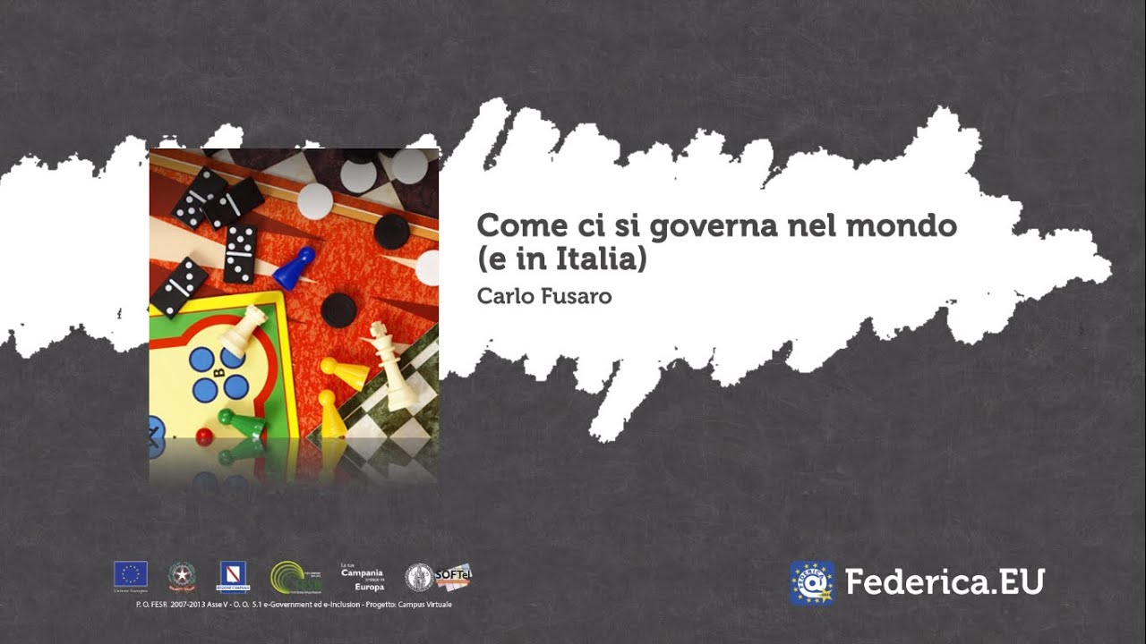 Come ci si governa nel mondo (e in Italia) - Presentazione del corso
