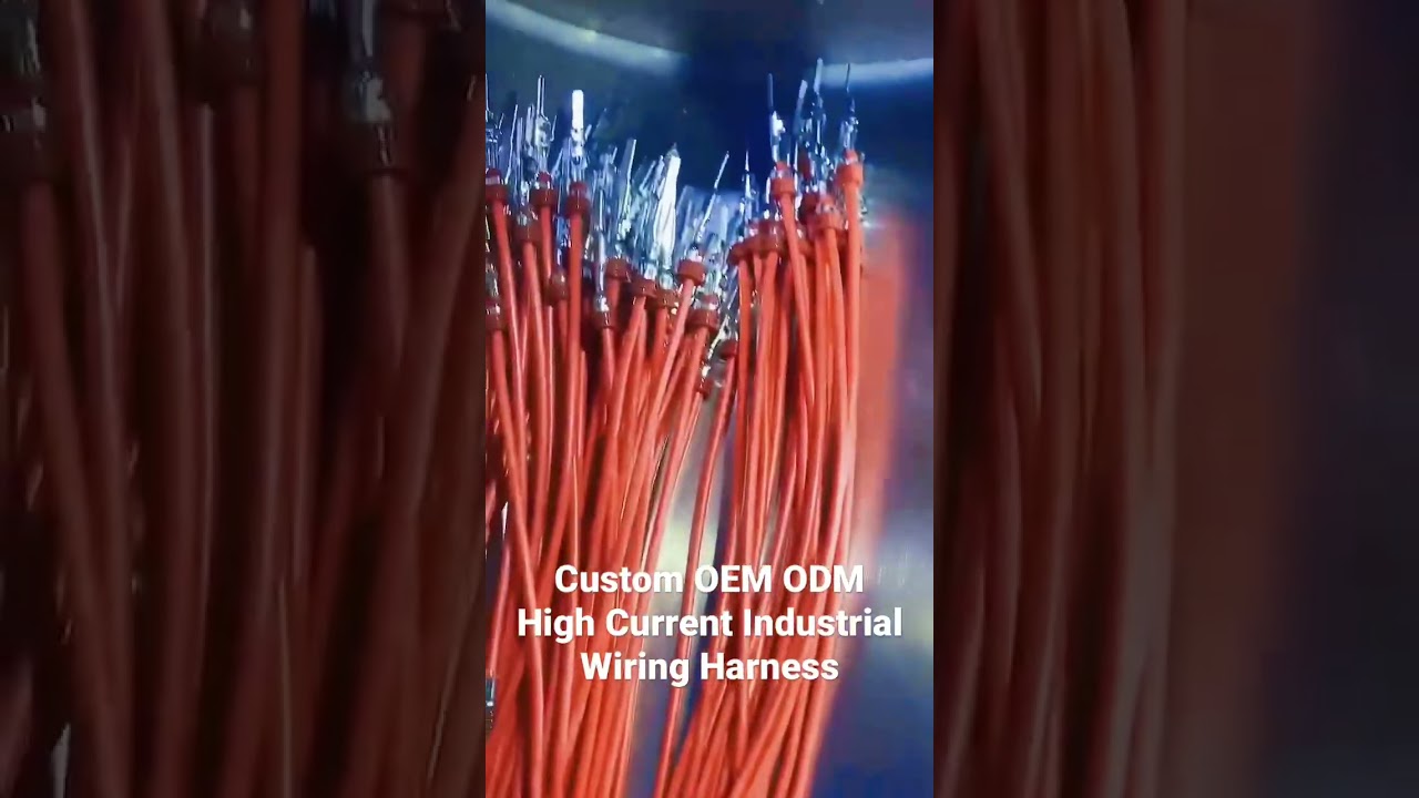 Custom OEM ODM High Current Industrial Wiring Harness