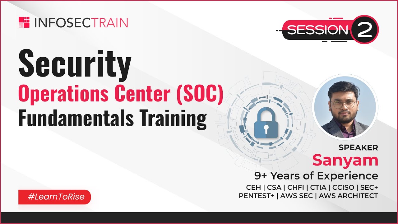 Free Security Operations Center (SOC) Fundamentals Training Session-2
