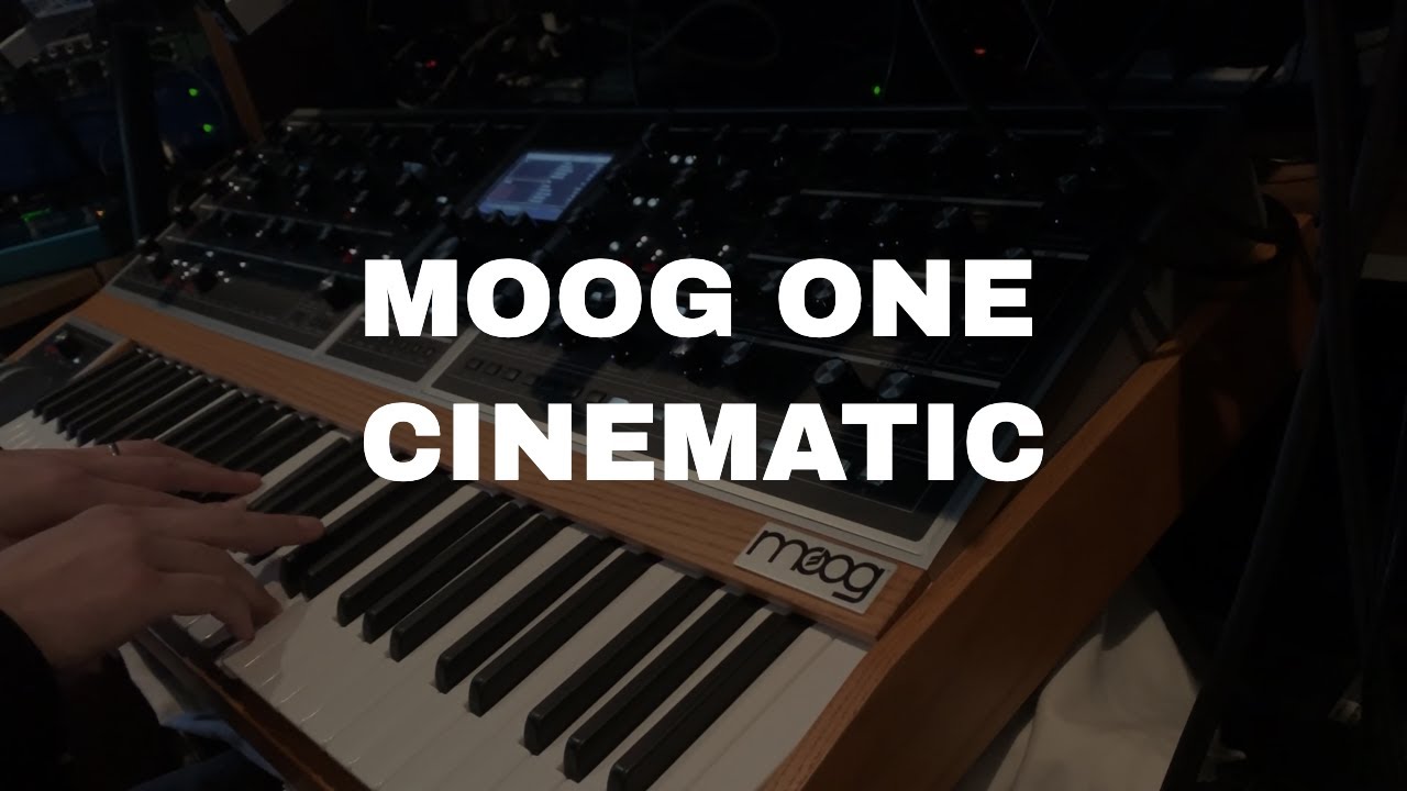 Moog One Cinematic Improvisation