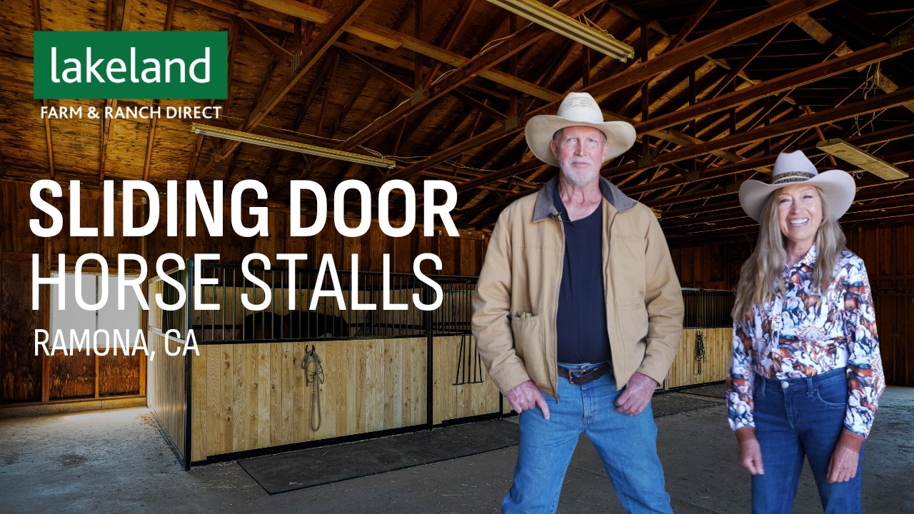 Lakeland's Sliding Door Horse Stalls - Built to Last. Designed to Impress.