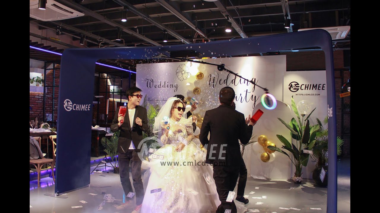 Chimee Overhead 360 video booth Top 360 Spinner