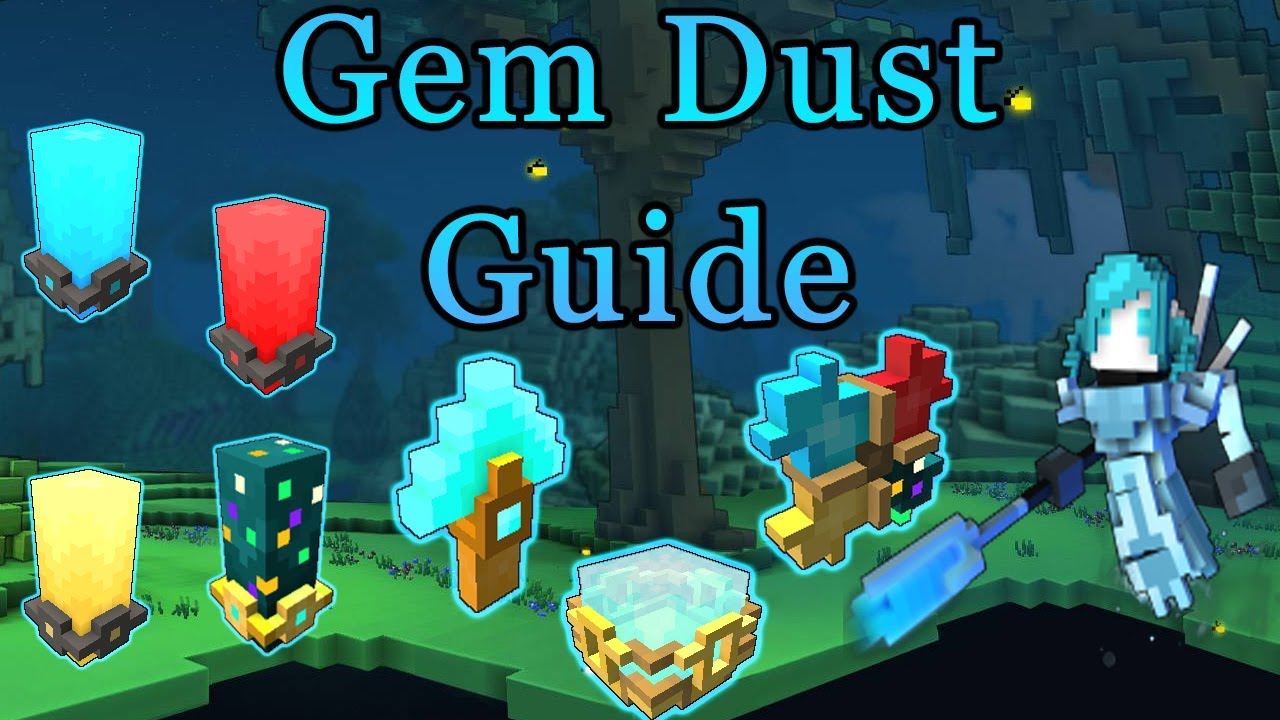 Trove Gem Dust Guide | Stellar and Crystal Gems Profit