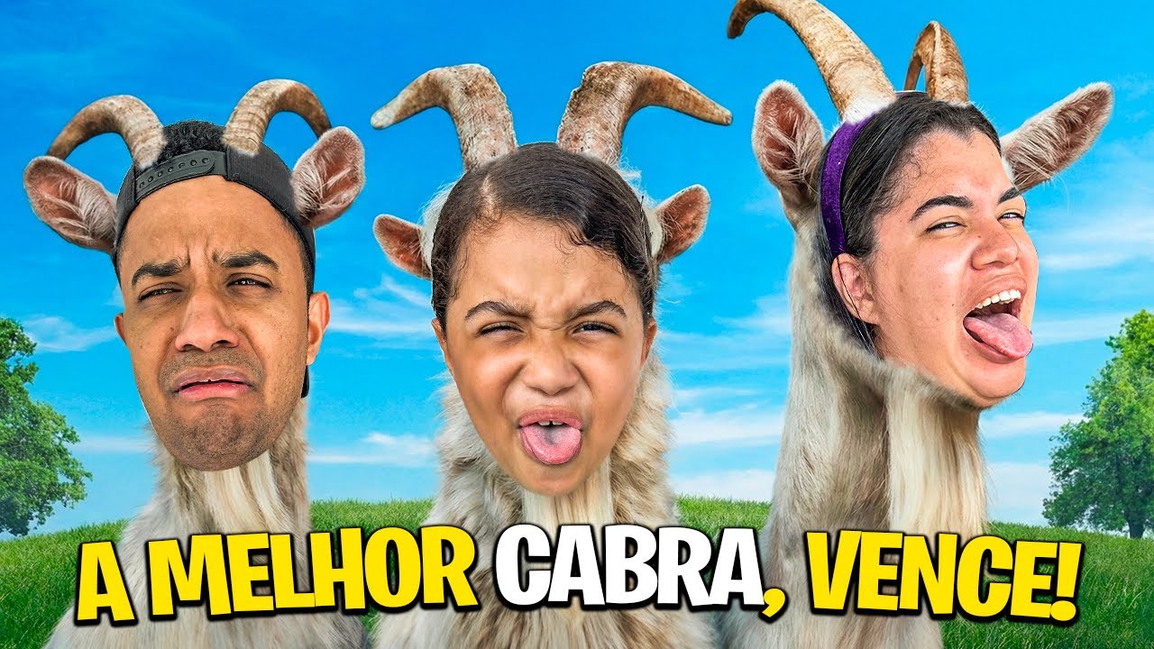 VIRAMOS CABRAS E PRECISAMOS SOBREVIVER NA RUA *GOAT SIMULATOR