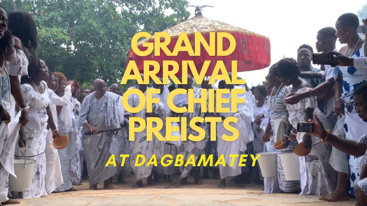 Grand arrival of Chief Priests of Apetorku Gbouzi Shine in Dagbamatey