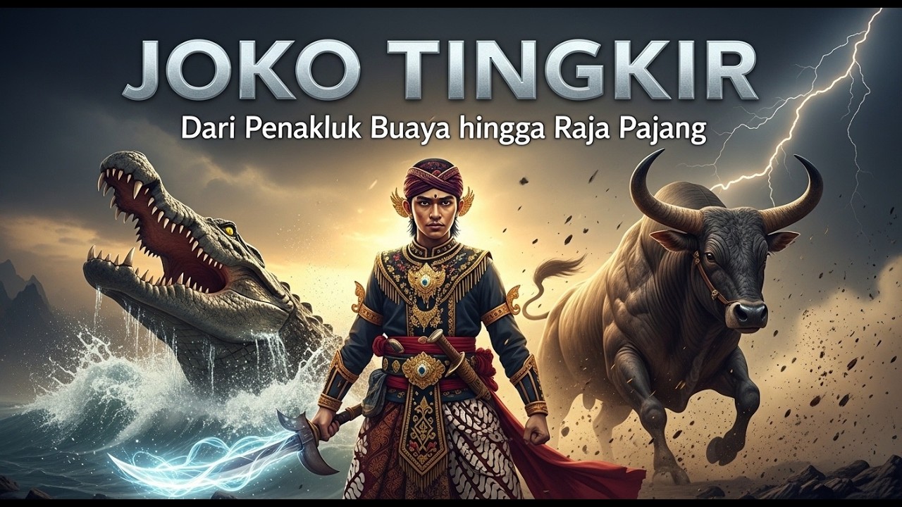 ASAL USUL JOKO TINGKIR, PEMUDA SAKTI PENAKLUK BUAYA BESAR DAN KERBAU LIAR HINGGA MENJADI RAJA PAJANG