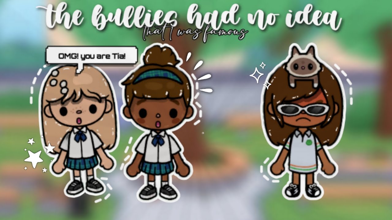 The bullies had no idea I was famous || ~ TOCA ROLEPLAY || ~ enjoy the video 🍡⭐⚡🌸