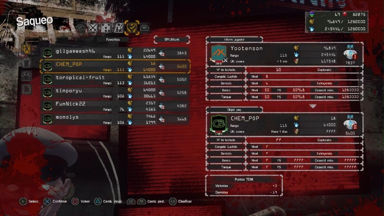 LET IT DIE TDM Rank 115 CHEM_POP