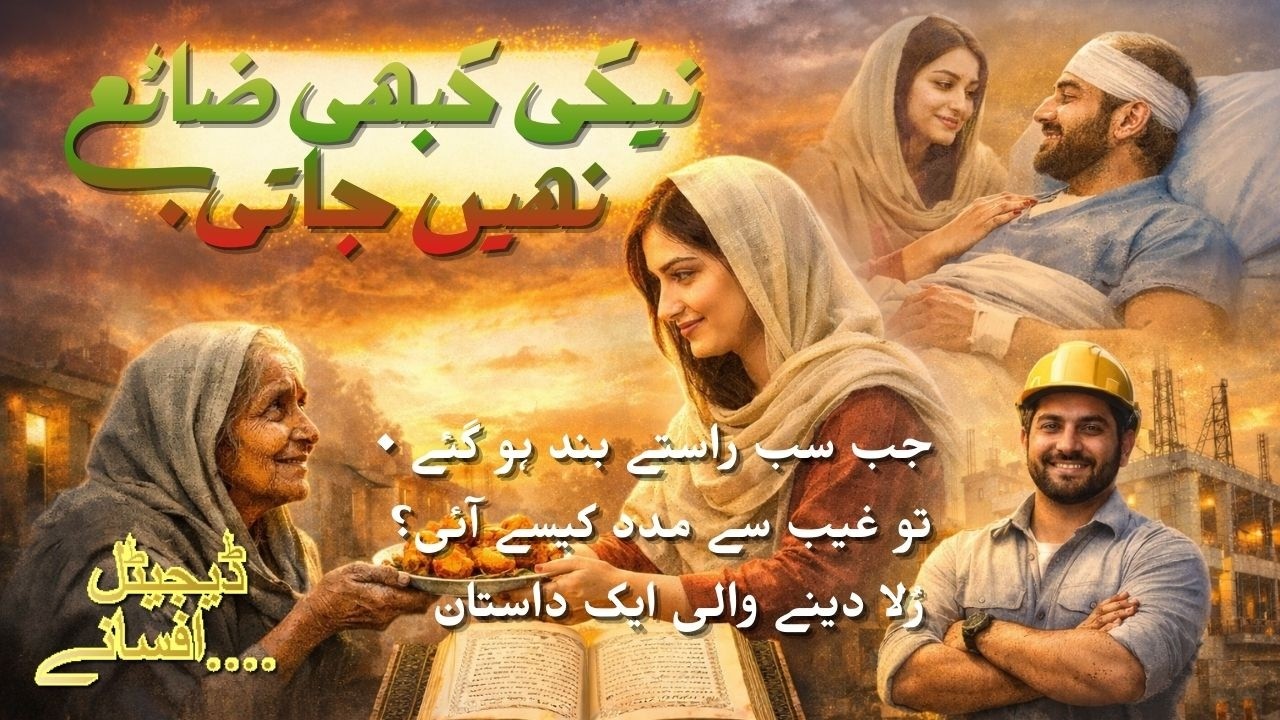 نیکی کبھی ضائع نہیں جاتی | ایک سچی سبق آموز کہانی |  Digital Afsanay | ڈیجیٹل افسانے