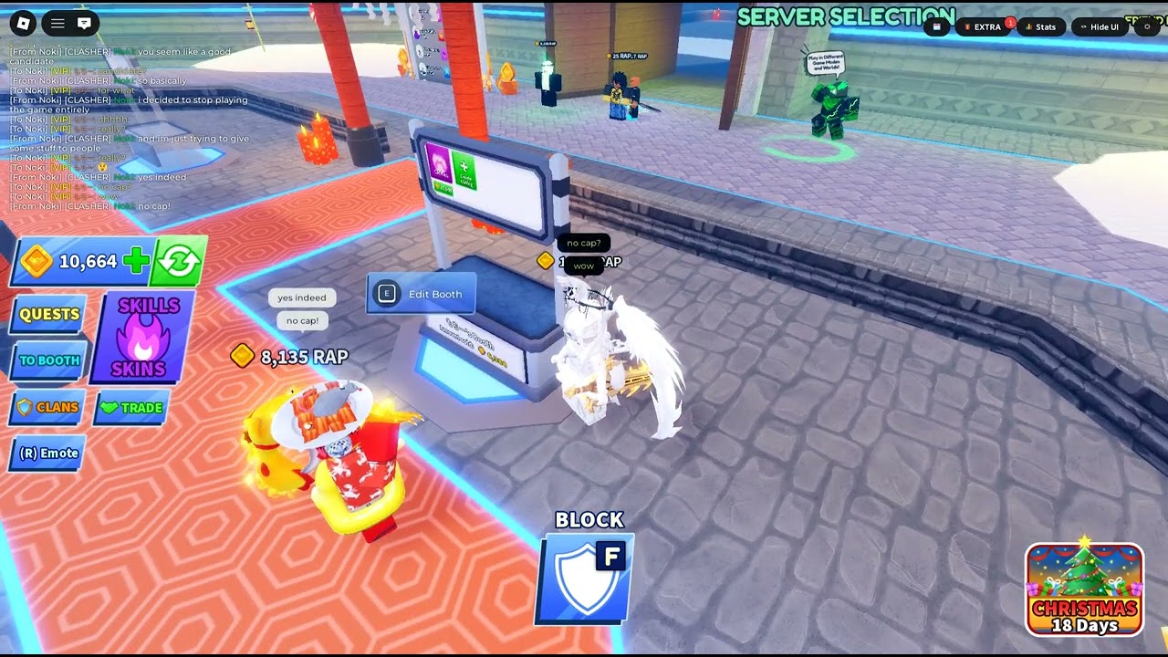 Noki got me -_- he got 3k tokens