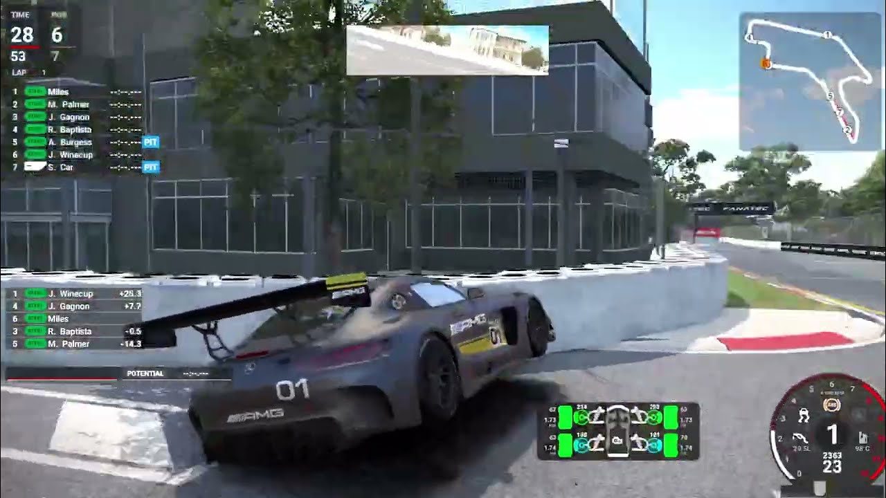 Wasted Time 🏁 Automobilista 2 - International GT - Adelaide - Mercedes Benz AMG GT3 - 2026