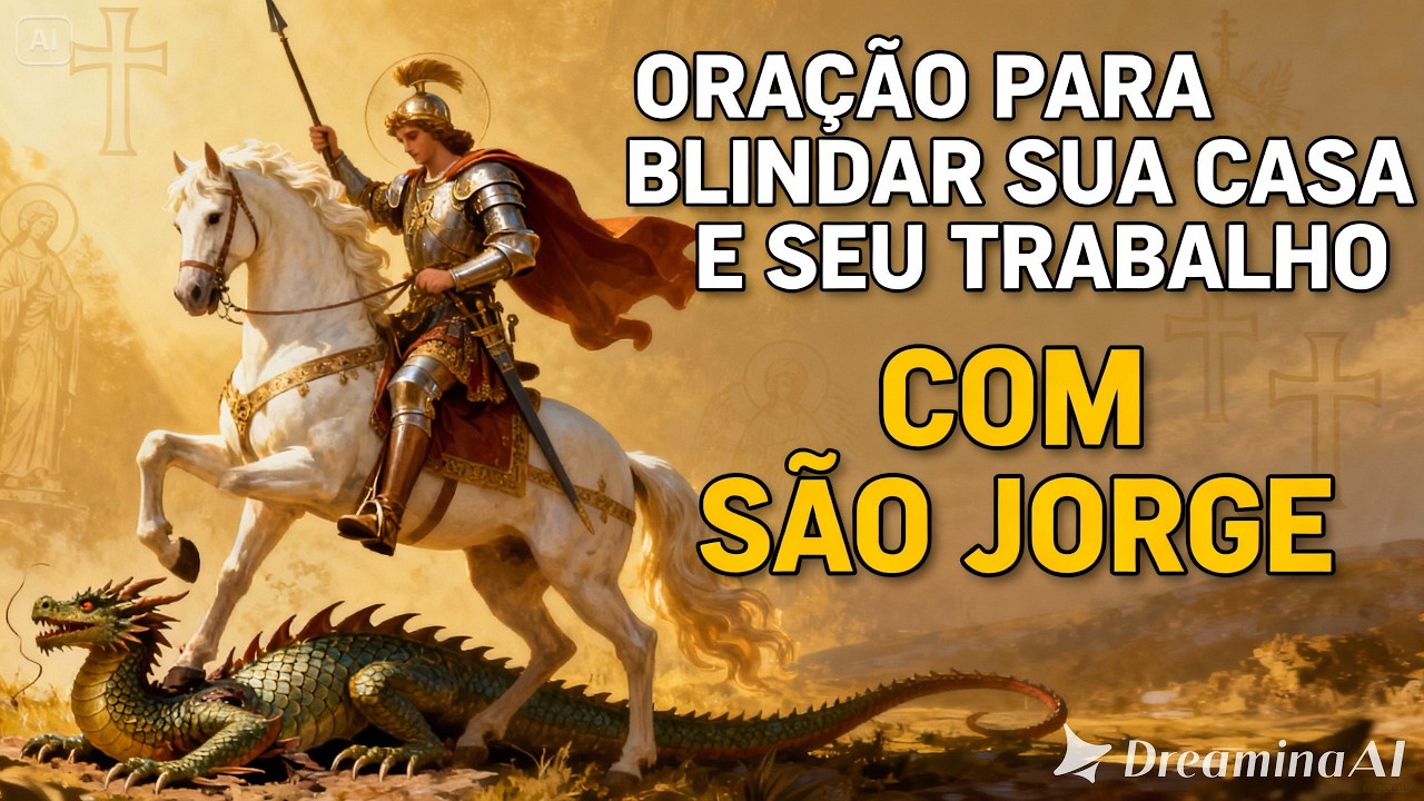 ORAÇÃO PARA BLINDAR SUA CASA E SEU TRABALHO COM SÃO JORGE E AFASTAR TODO MAL